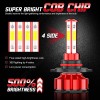 CHUSYYRAY For Subaru Outback 2005-2009 6x LED Headlight Hi/Lo Beam