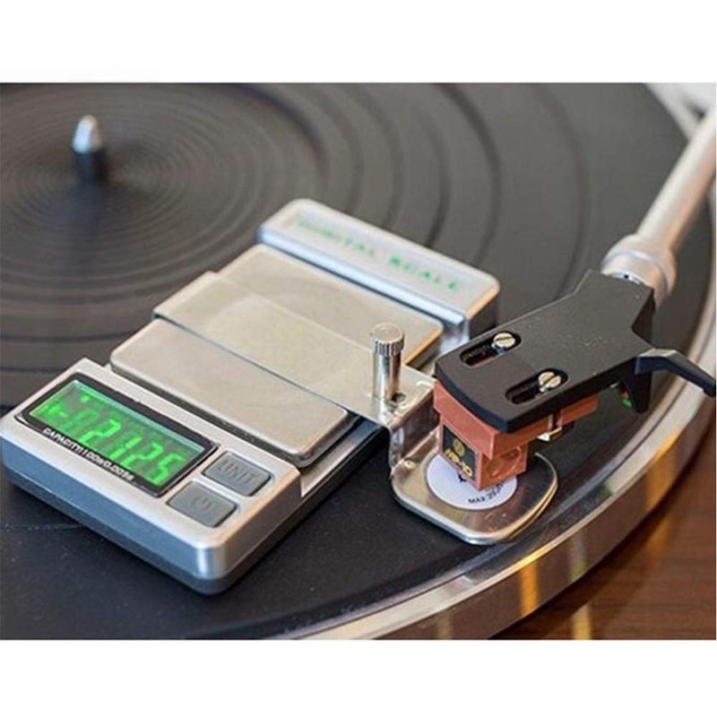 Needle Pressure Gauge, Digital LP for Record Player, Turntable, 0.005g,