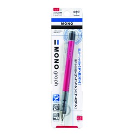 Tombow Mono Graph Shaker Mechanical Pencil 0.5mm, Pink Body (SH-MG81)