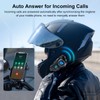 Bluetooth Motorcycle Helmet Headset with HD Action Camera 1080P Video/Photo,Hands-Free
