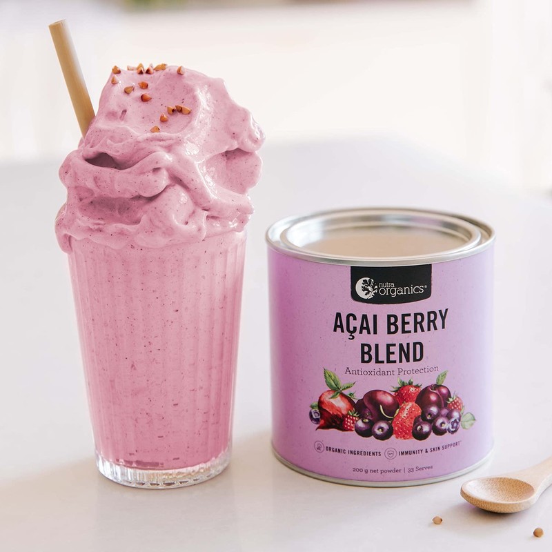 Nutra Organics Acai Berry Blend Antioxidant Protection 200g | Beauty