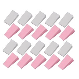 FRCOLOR 48pcs Triangle Makeup Sponge Set Soft Powder Puff for Foundation Highlighters Mini Trapezoid Beauty Sponges