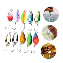 BESPORTBLE 1set Reusable Fishing Baits Soft Lures Blades for Freshwater and Fishing Lightweight and Portable for Bass and