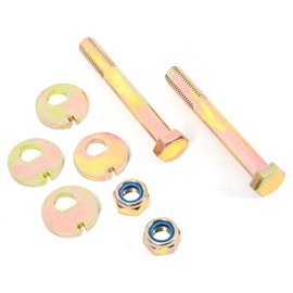 KUAFU Cam Bolt Kit Compatible with 1993-2018 Jeep Grand Cherokee ZJ Wrangler TJ JK Front Lower Control Arm Alignment Set