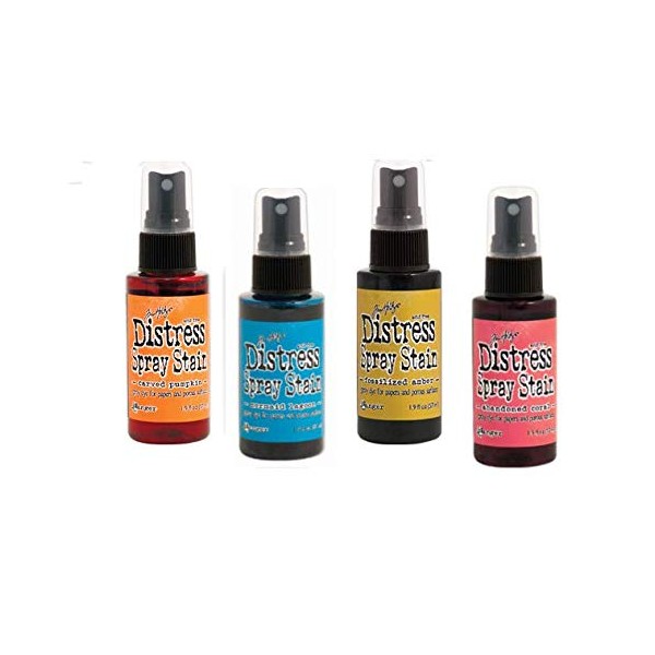 Ranger Distress Spray Stain Bundle - Includes 4 Perfectly Paired