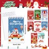SULOLI 16PCS Kids Christmas Xmas Pencils with Erasers & Mini
