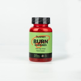 BURN-Gummies -Dietary Supplement - Apple Cider Vinegar and Lactobacillus - Apple Cider Vinegar + Vitamin Complex - 60 Gummies