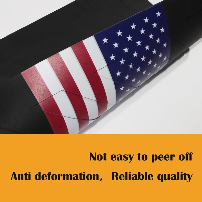 RILONH American Flag Mud Flaps for Semi Trucks PVC Polymer