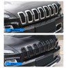 Mactoom Grille Inserts Grill Cover Compatible with Jeep Cherokee 2014-2018