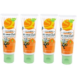 【×4本】Dental Exclusive Oral Care Home Gel Orange Caries Prevention Gel 65.0 Gram