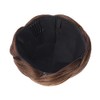 Beavorty Moño De Cabello Trenzado Artificial Con Clip Para Mujeres