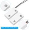 PATIKIL Security Rolling Door Contact, 0-100V/0.5Amp Magnetic Reed Switch Alarm