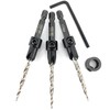 FTG USA Countersink Drill Bit Set for Wood with Tapered