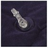 AoE Performance Navy Blue Inflatable Pillow Compact Suede Neck Support