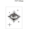 2 Piezas De Pegatinas De Tatuajes Temporales Ojo De Dios
