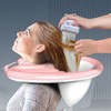 Foldable washing machine for home use, shampoo stand for patients and elderly people Wash your hair