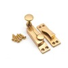 Victorian Sliding Sash Window Catch Quadrant Arm Latch Fastener Brass