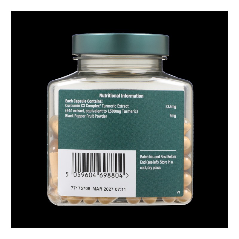 Holland & Barrett Turmeric & Black Pepper Capsules