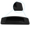 Kemcatui 4 Pack Self Adhesive Handles, Black Self Stick Handle