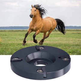 Natudeco Electric Hoof Trimming Disc Plate Professional Hoof Repair Tool Hoof Care Supplies with 4 Blades for Livestock Sheep Cattle Horses