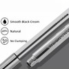 Black Mascara with Small Brush for Lower/Fine Lashes, Thicker, No