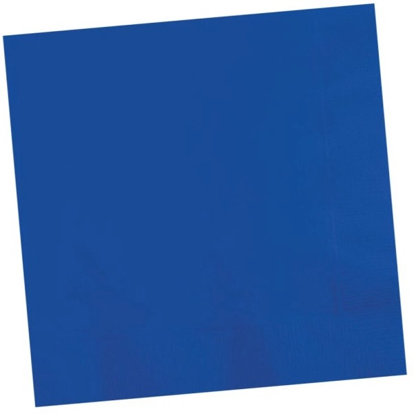 Creative Converting Cobalt Blue Napkin Beverage 50CT