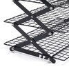 4 Layer Cooling Rack, Foldable Outdoor Camping Mental Shelf Picnic