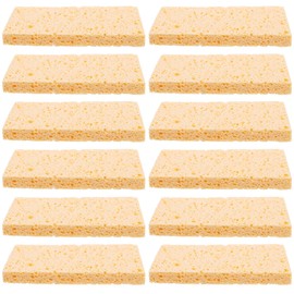 Baluue 12pcs Cleaning Sponge Convenient Scrub Sponges for Dishes Pots and Kitchen and Absorbent Wok Cleaning Pads for Effortless Dishwashing and Home Care