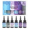 6pcs Colored UV Resin 10ml Each Pen Shaped Fast Curing