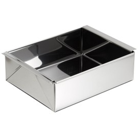 Shimotori Corporation 409 Egg Tofu Mold, Home Use, Medium, Stainless Steel, Made in Japan