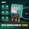 DUOYI Refrigeration Digital Manifold Gauge HVAC 92 Refrigerant Pressure Vacuum