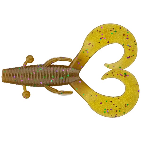 Yamamoto 136-07-301 Cowboy Creature Bait, 4"", 7pk, 297 NF Large