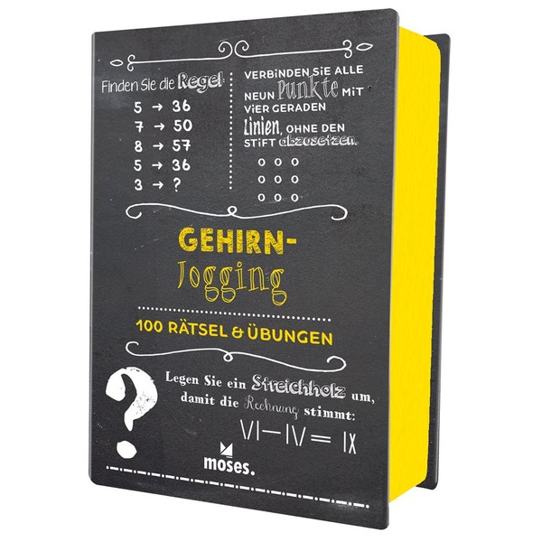 moses. Quiz-Box Gehirn-Jogging l 100 Rätsel und Übungen für das