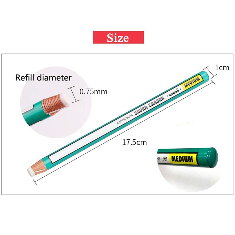 Hand Tear Sketch Eraser Pen-Style Shape Pencil Eraser Pen Round