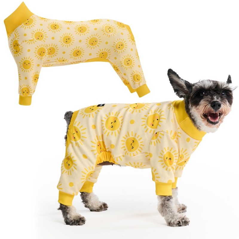 Spark Paws Dog Pajama, Dog Recovery Suit Male, Onesie, Ultra-Soft