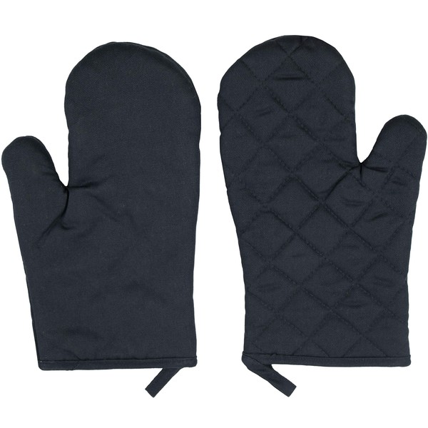 ZOLLNER Set of 2 Oven Gloves Cotton Heat Resistant 153