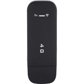Enrutador WiFi 4G LTE Hotspot WiFi Portátil Módem USB Router de Red Inalámbrica Dispositivos Router WiFi Hotspot Internet Móvil Compatible con Windows 2000/2003/XP/Vista/7/10, OS 10.4,(Con WIFI)