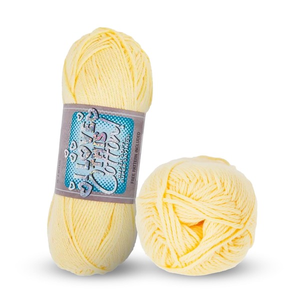 I Love This Cotton Medium Yarn for Crocheting & Knitting