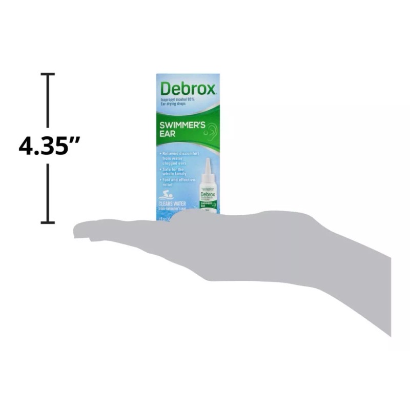 Debrox Swimmer's Ear Oidos Tapados Nadar Destapar Oidos