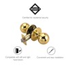 Design House 782912 Ball Passage Hall and Closet Door Knob,
