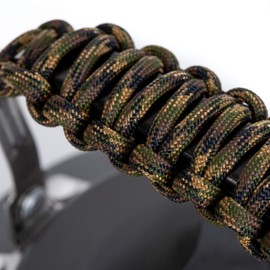 Lightweight Aluminium Camping and Fishing Kettle - CarpLife Products - Fishing Kettle - Paracord Handle 1.1L Capacity - Hand Finished