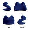 La-VIE 3B-4940 Stretch Neck Pillow, Yoga, Navy