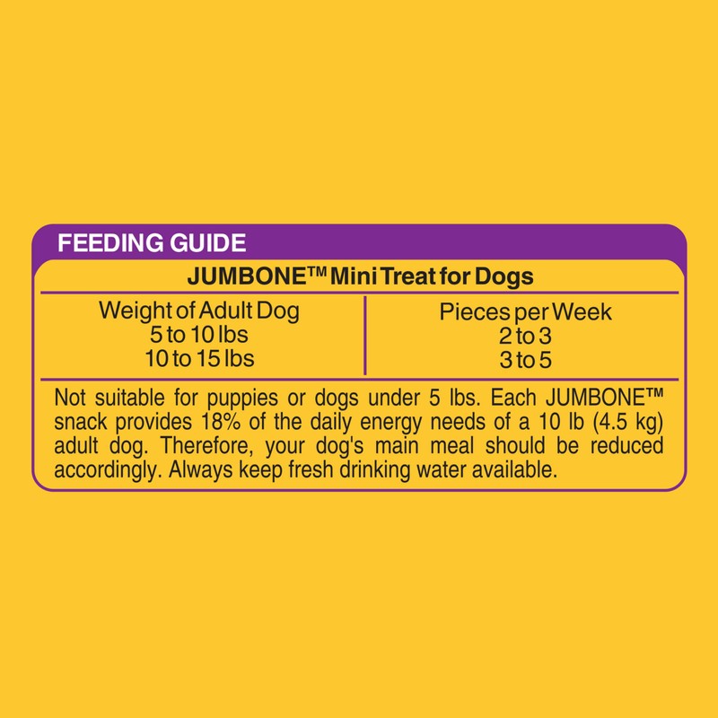Pedigree Jumbone & Marrobone Dog Treats, Beef Flavor