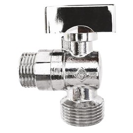 SOMATHERM FOR YOU - Wall Valve 1/4 Turn Chrome-Plated Brass for Washing Machine Feeding