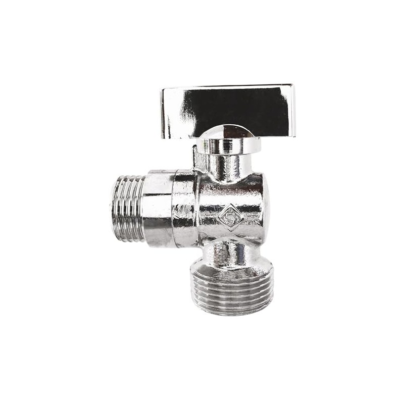 SOMATHERM FOR YOU - Wall Valve 1/4 Turn Chrome-Plated Brass