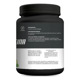 Creatina Monohidratada 500g Vitron Protein 100servis Polvo