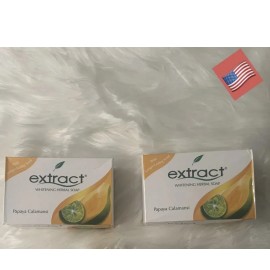 Extract 2x 💯  Original Papaya Extract Whiteni Herbal Soap.