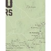 New Hampshire 4000 Footers Map 11x14 Print (Sage)