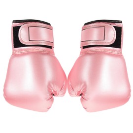POPETPOP Boxing Gloves for Kids with Wrist Wrap Support - Extra Soft Foam Padding for Safe Punching Bag Training, Kickboxing & - Pink (Ages 4-12)