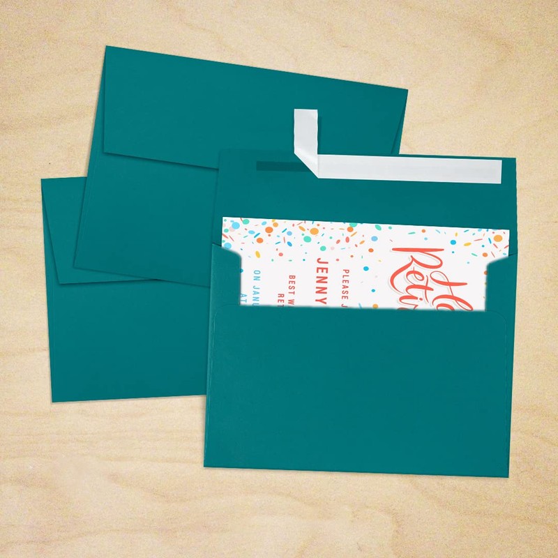 A7 Invitation Envelopes (5 1/4 x 7 1/4) - Teal
